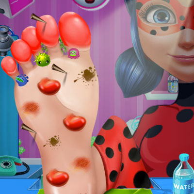 Cirurgia de P� da Ladybug